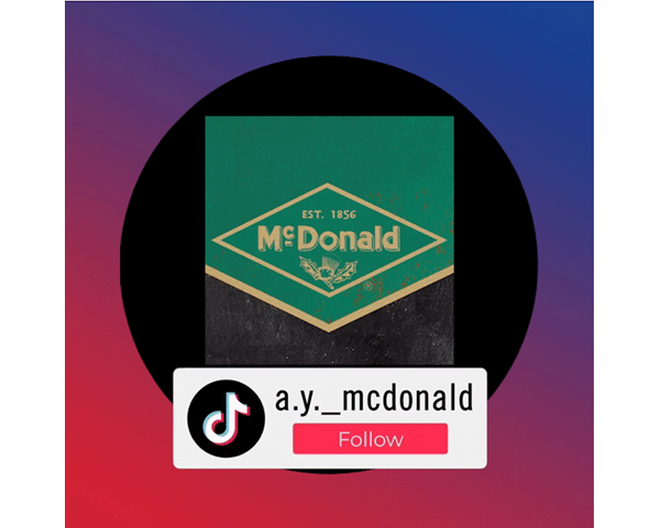 A.Y. McDonald’s TikTok is the ‘Tok’ of the Town