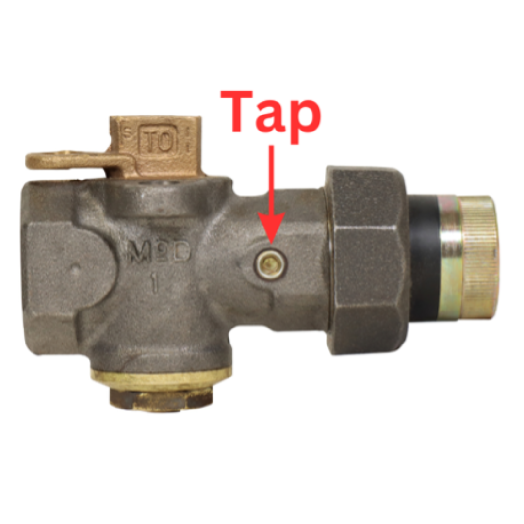 Tap Options on Natural Gas Valves