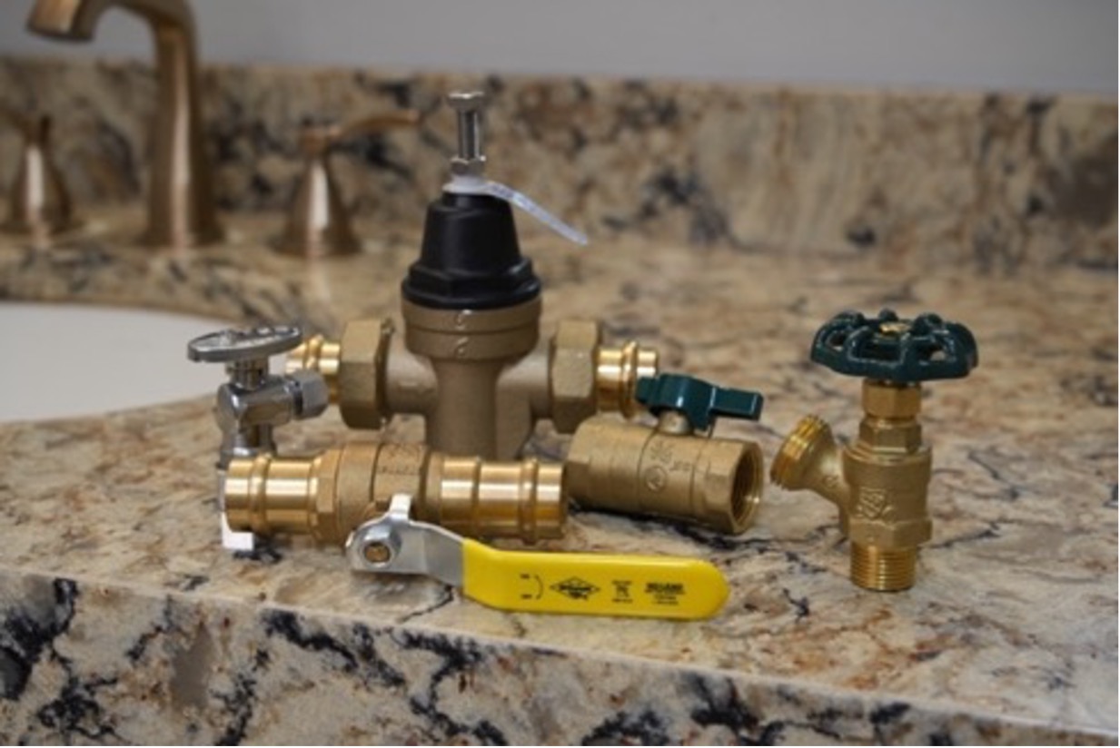 Gas Valves in Household Plumbing Systems