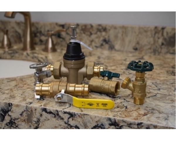 Gas Valves in Household Plumbing Systems